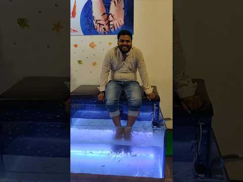 Have you ever tried this ?!#fishspa #spatime #funnyvideo #funnyshorts #peace