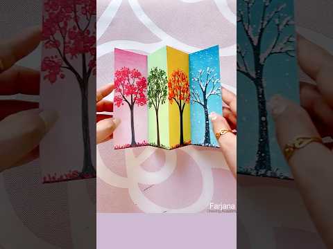 4 seasons #painting #art #shorts