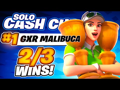 1ST SOLO CASH CUP FINALS -  2/3 VICTORIES 🏆 | Malibuca