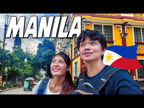 MANILA IS SURPRISING 🇵🇭 Intramuros and a Beach??