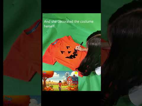 Pumpkin Pumpkin On The Ground | Sneak Peek & BTS: Watch Bella Decorate Her Pumpkin T-Shirt Costume!