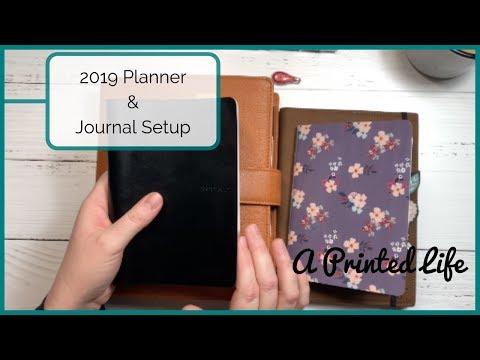 2019 Planner & Journal Setup (December 2018 Ft: VDS Touch Me Manager)