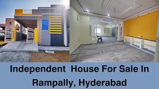 125 Sqyd East Facing Independent House For Sale In Rampally, Hyderabad || 0043 || Estell Properties