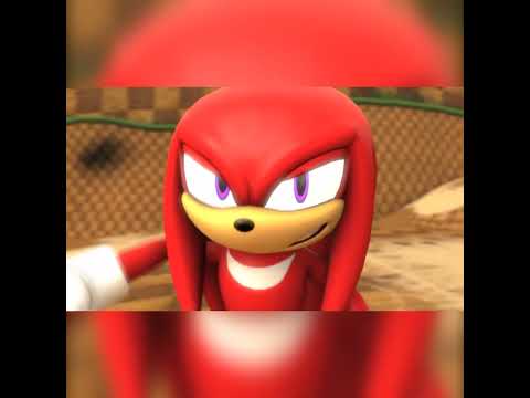 Sonic x Knuckles & Friends VS Security Breach #sonic #fnaf #shorts