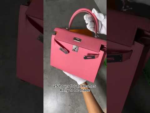 The TRUTH about how long it takes to make a KELLY BAG ! #luxury #hermes #prelovedluxury