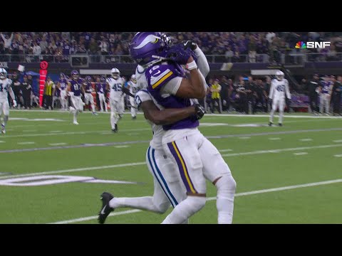 The Vikings find the redzone with this 41-yard bomb to Justin Jefferson