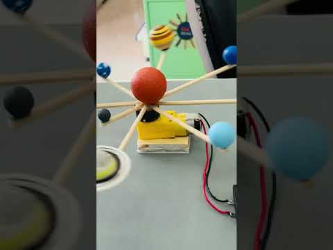 solar system working model making for science project - diy at home - simple and easy | craftpiller