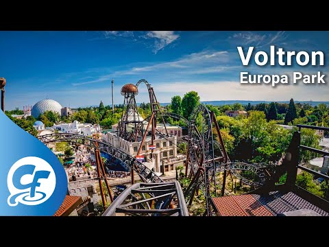 Voltron front seat on-ride 5K POV @60fps Europa Park