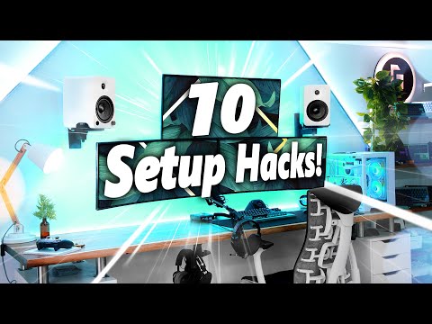 10 Tips To Improve Your Gaming / Desk Setup!