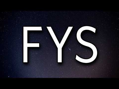 Chlöe - FYS (Lyrics)