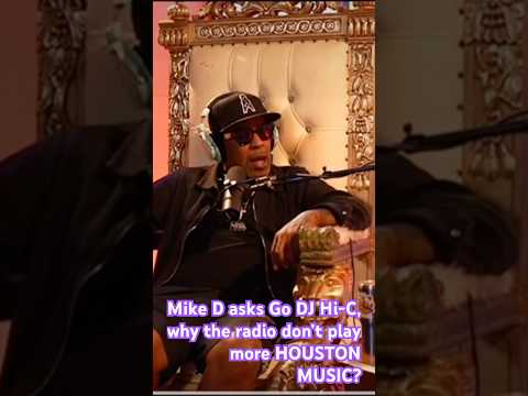 Mike D ask Go DJ Hi-C why the radio don’t play more Houston artist !!! 1on1WMikeD & Hi C out now!