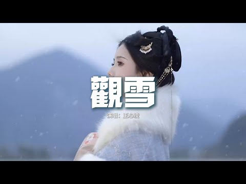 王心凌 - 觀雪（《墨雨雲間》影視劇片頭曲）『走過寒冬香依舊如故，等春色再暈染歸途。』【動態歌詞MV】