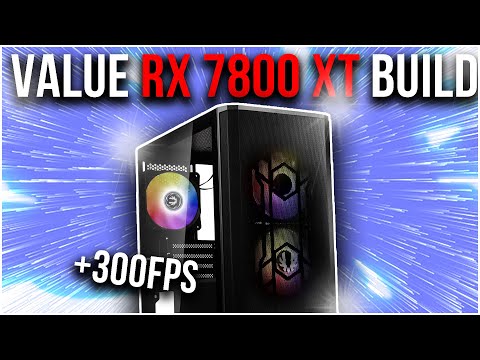 Best VALUE $1000 RX 7800 XT 4K & 1440p Gaming PC Build in 2024🔥