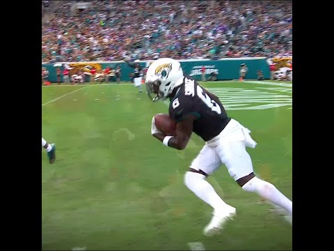 Darnell Savage intercepts the Sam Darnold pass vs. Minnesota Vikings