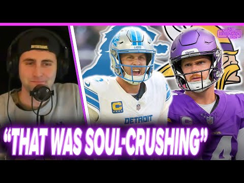 "I Hate Football": Lions RIP HEARTS from Vikings, Jared Goff looks UNSTOPPABLE & I am sad | PFS