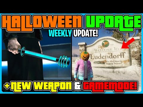 NEW HALLOWEEN EVENT & WEAPON COMING NEXT WEEK IN GTA 5 ONLINE WEEKLY UPDATE!