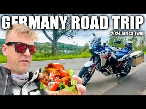 Döner Review with the 2024 Honda Africa Twin | Germany Roadtrip Day 2