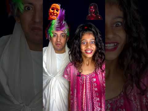 Pagal Bhoot 🧟‍♂️☠️🌸 Vs Bhikhari Bhoot🧟‍♀️💀👻Look Challenge #shorts #ytshorts #funnyshorts #bhoot