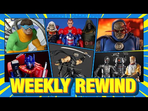 Weekly Rewind! Ep24: Star Wars Marvel Legends DC Transformers Ninja Gaiden Batman more!