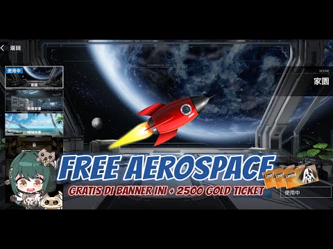 WOW! DISINILAH KALIAN DAPATKAN FREE LOBBY AEROXPACE + 2500 GOLDEN TICKET || PUNISHING GRAY RAVEN