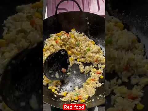 Egg fried rice #friedrice #cooking #food #streetfood