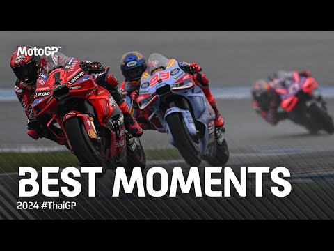 Best MotoGP™ Moments 🌧️ | 2024 #ThaiGP