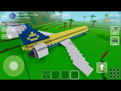 Block Craft 3D: Crafting Gameplay #4293 | Airplane ✈️