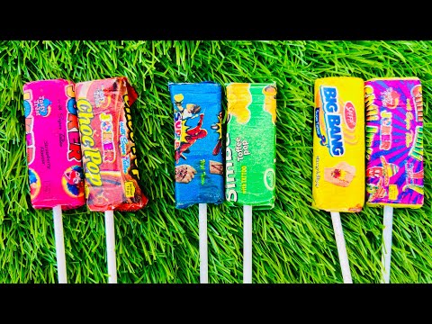 Some popular Candies in the World | New Milk Bottle | mini Cooking | Ice Cream Pop It | Asmr Coca