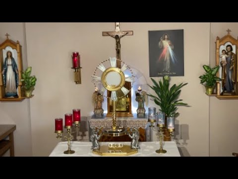 LIVE Eucharistic Adoration - Sisters of Divine Mercy