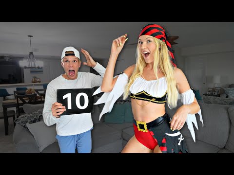 RATING MY FIANCE'S HALLOWEEN COSTUMES!!!