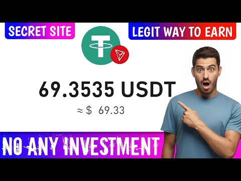 Claim $70 USDT INSTANTLY Within 3 Minutes! (Free USDT Mining Site) ● Usdt Mining Miner Withdrawal