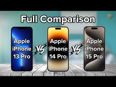 Apple iPhone 13 Pro Vs 14 Pro Vs 15 Pro | Full Comparison