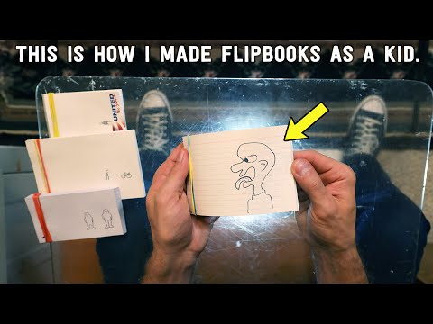 Challenge: Make a Flipbook the SAME way I did as a KID