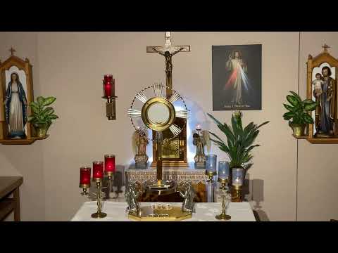 LIVE Eucharistic Adoration - Sisters of Divine Mercy