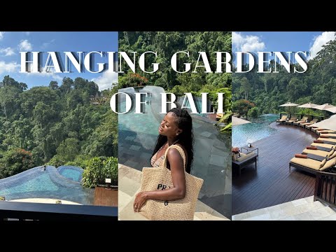 Best hotel in Bali? LUXURY jungle retreat | Hanging gardens of Bali Ubud.