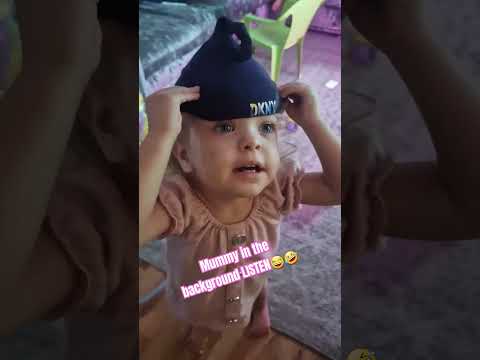 Mummy making funny sounds 🤣 #funnybaby #babygirl #cutebaby #mummycomedy