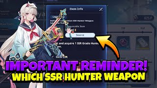 IMPORTANT TO DO THIS IN 2 HRS! WHAT HUNTER WEAPON TO CHOOSE!?[Solo Leveling: Arise]