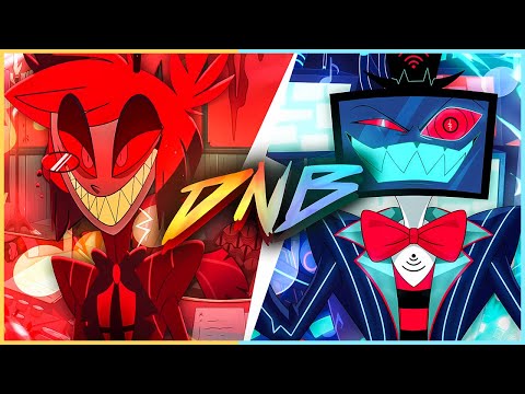 Hazbin Hotel Vox VS Alastor Song: Tear You Apart (Lyric Video) ft. Dropgun