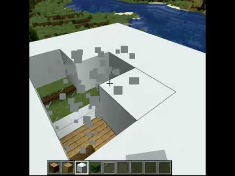 Easy Tree House Tutorial | Minecraft #shorts