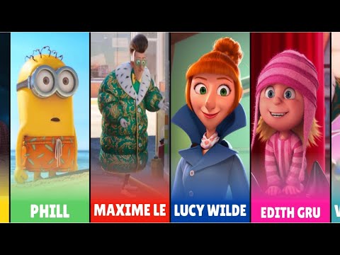 Dispicable Me 4 2024 Characters List | Maxime Le Mal