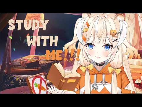 【STUDY WITH ME】 Let's be productive together🧡 (keyboard asmr/handcam)