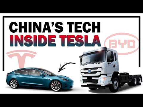 BYD's Atto3 & 8TT Electric Semi Truck may CEDE Batteries to TESLA