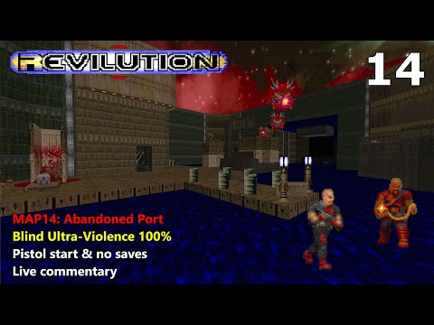 TNT: Revilution - MAP14: Abandoned Port - Blind Ultra-Violence 100%