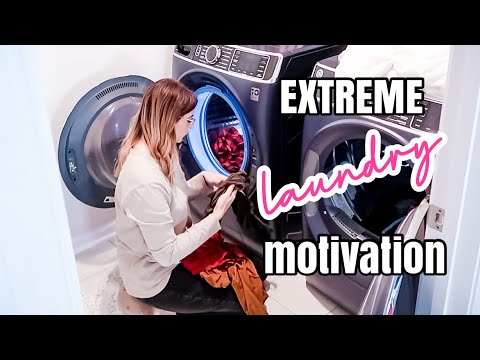 NEVER ENDING LAUNDRY! | ALL DAY LAUNDRY MOTIVATION | EXTREME LAUNDRY MOTIVATION | LAUNDRY ROUTINES