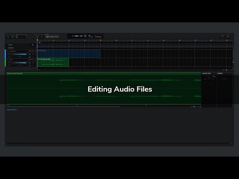 Editing Audio Files