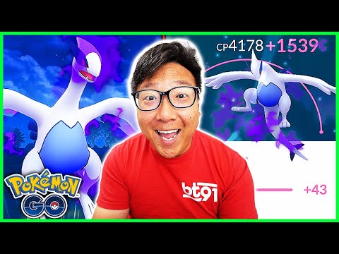 98% IV Level 50 Shadow Lugia Takes on the Go Battle Master League in Pokemon GO