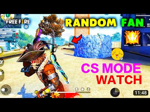 RANDOM PLAYER CS MATCH PUSH  || PRO VS NOOB || FREE FREE | GARENA FREE FIRE || HEADSHOT GAME PLAY