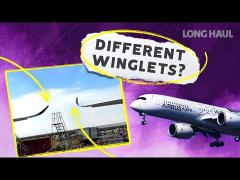 Did You Know? Some Airbus A350s Sport Different Winglets