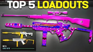 TOP 5 BEST META LOADOUTS in WARZONE 3! (REBIRTH ISLAND)