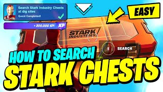 How to EASILY Search a Stark Industries Chest - Fortnite Quest